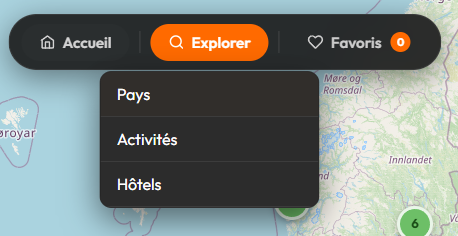 Carte du monde Globaya